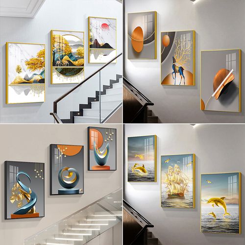 楼梯间装饰画