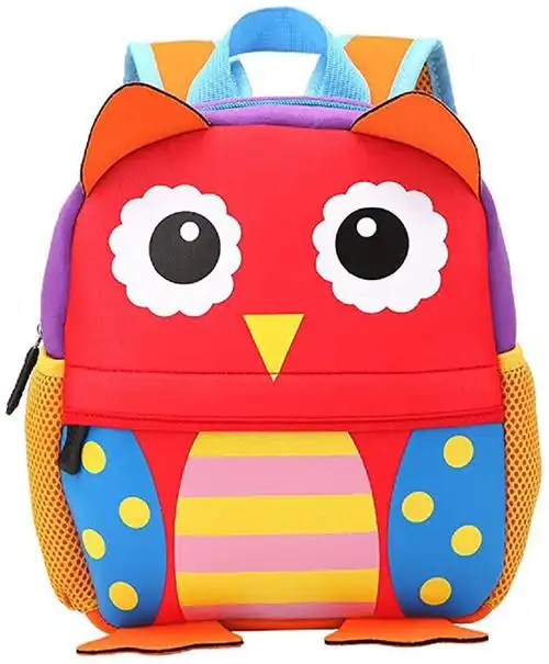 儿童卡通小号书包 / 野餐背包 适合幼儿男孩 / 女孩鸟