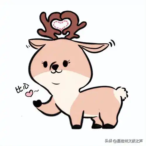 马鹿_草原_天山