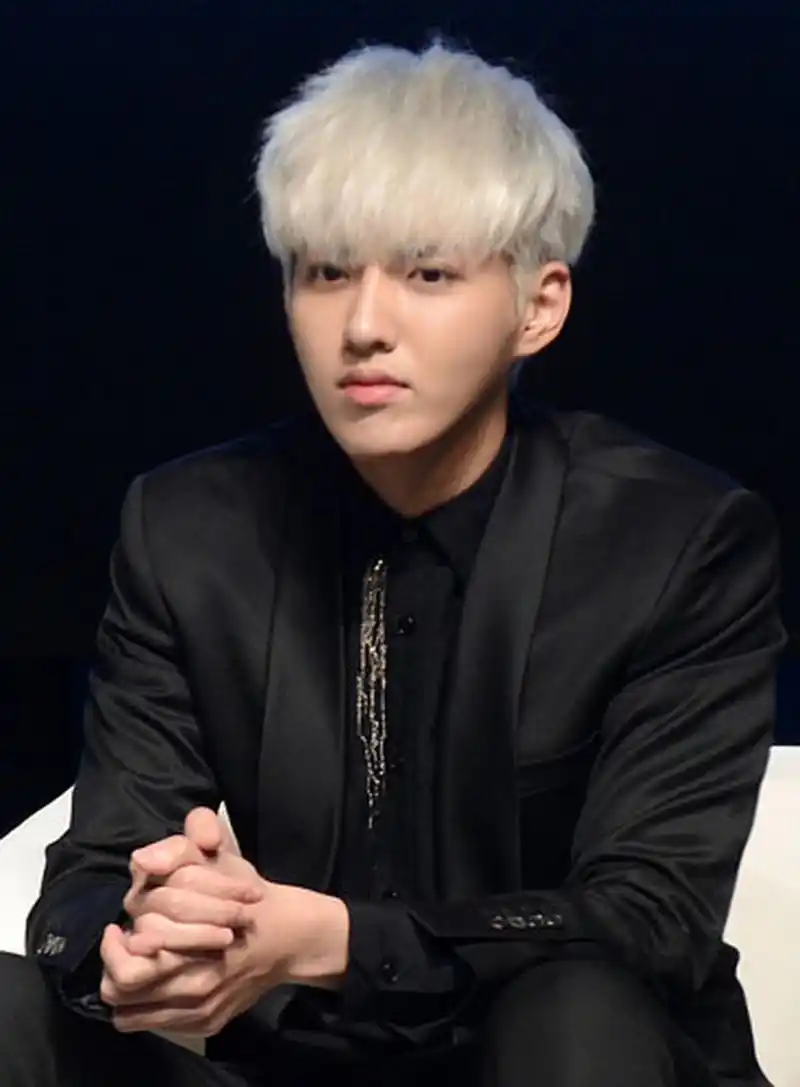 吴亦凡超喜欢银色发型