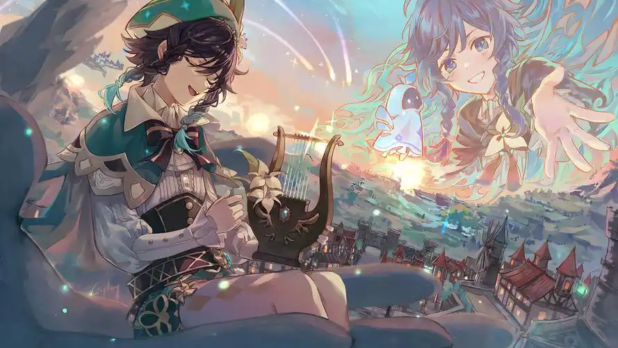 原神·电脑壁纸4k高清无水印 - 雷神拔剑壁纸 - 实验室设备网