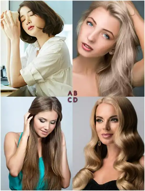 心理测试:你最喜欢哪款发型,测出你是一个什么样的女孩