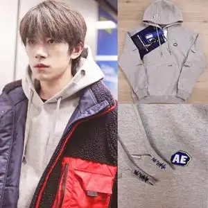 原厂正货ader error卫衣连帽衫易烊千玺同款加厚刺绣宽松大版男女