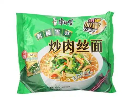 【康师傅】雪笋肉丝面 121g-得福商城-连云港云科电子商务有限公司