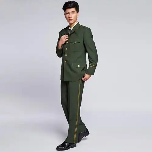 07陆军冬季干部常服视频