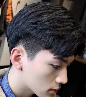 两边铲刘海发型