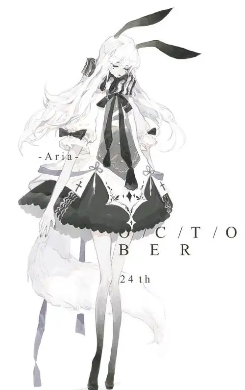 人物绘画,颜色透亮的卡通动漫美少女,服装超好看