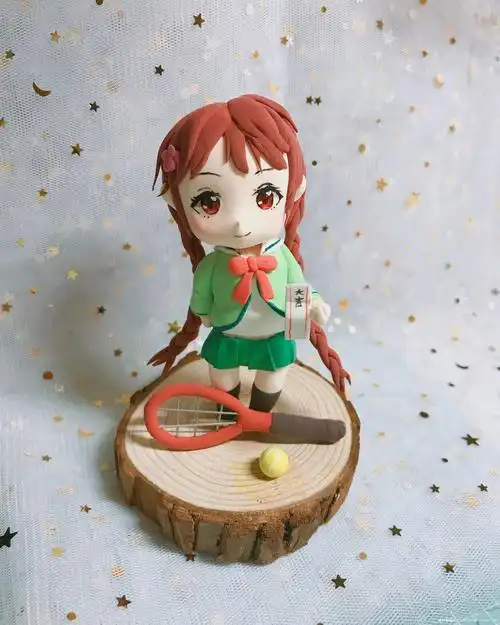 补个存货之前捏的超轻粘土小人. 我永远喜欢龙崎樱乃!