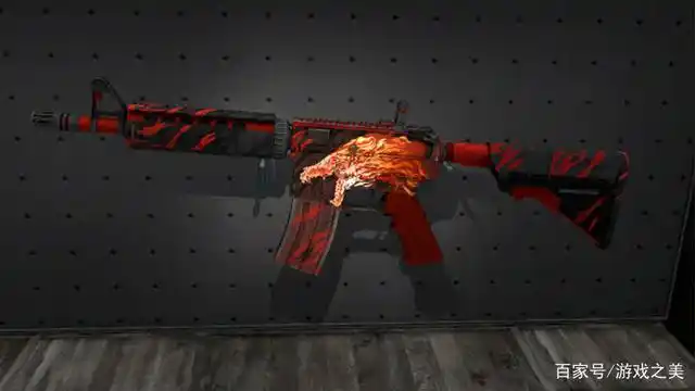 4. m4a4暗金咆哮,崭新出厂