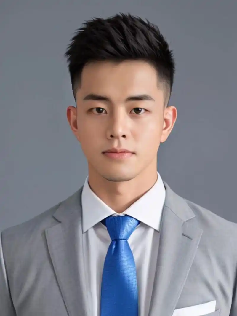 打算做工作证件照,哈哈 #证件照# #形象照# #写真分享