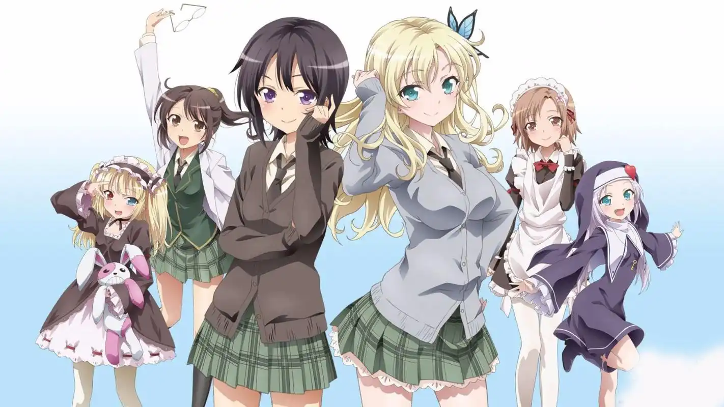 动漫美图——我的朋友很少!