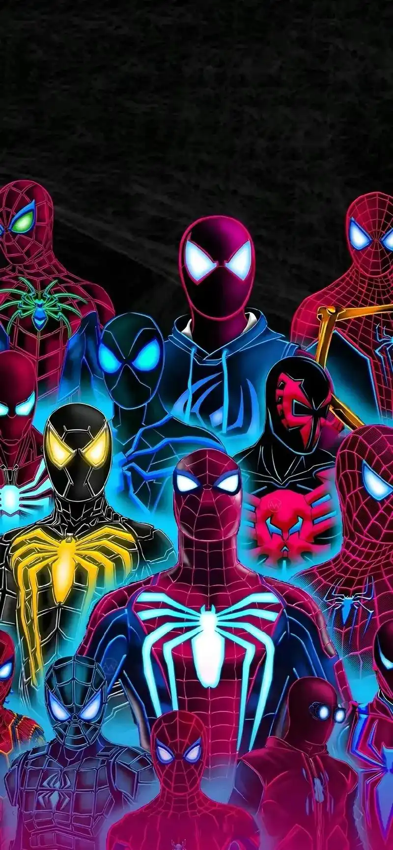 壁纸分享,高清荧光手机壁纸,璀璨夺目