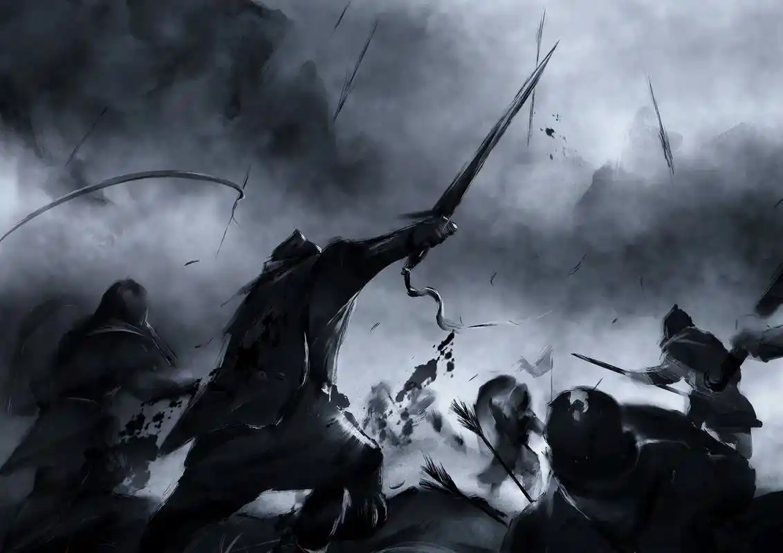 醉卧沙场君莫笑,古来征战几人还#古风#水墨画 - 抖音