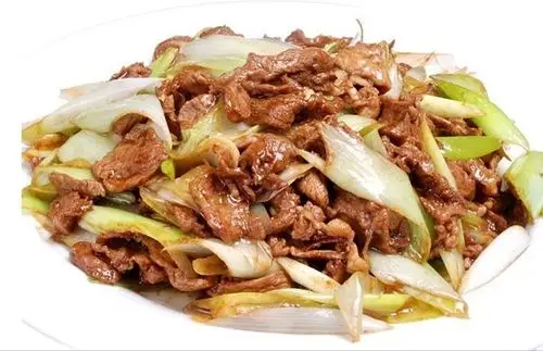 好吃不膻的葱爆羊肉