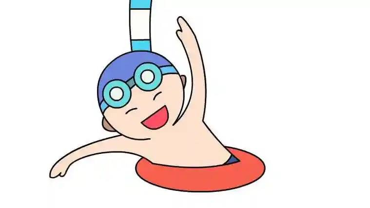 游泳的简笔画怎么画(游泳的简笔画怎么画 卡通)_中国历史网