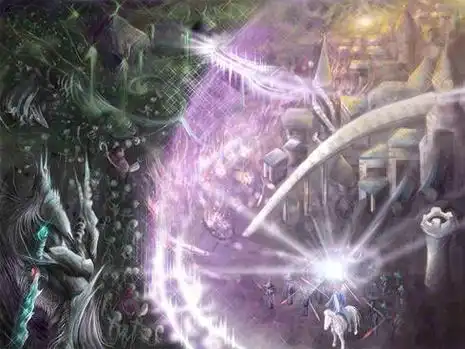 (安东尼达斯的魔法屏障)亡灵**撤出达拉然去寻找新的目标之后