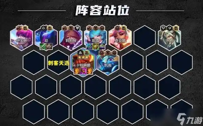 云顶之弈s10音浪刺客卡特阵容推荐云顶s10赛季卡特适合什么阵容