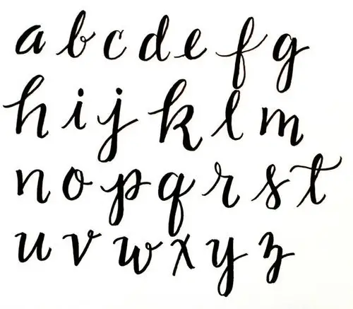 如果你只是想要玩下,模仿可以让你找到一点英文字体的感觉