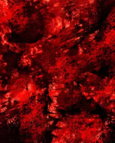 一组插画师由罗绘制设计的血色暗系背景素材