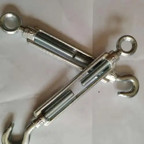 索具厂供应国标玛钢花兰螺丝 镀锌花篮螺栓 钢丝绳收紧器 拉紧器