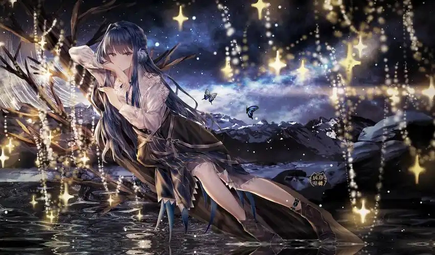 星极 明日方舟 星空 4k动漫壁纸_彼岸图网.jpg