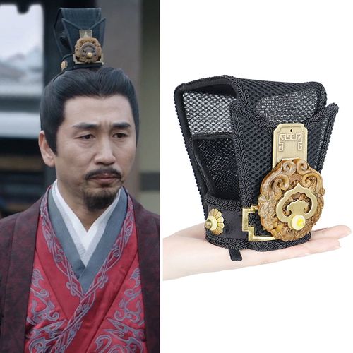 古代男子束发头冠古装影视将军公子老爷发冠影视演出男配饰发饰