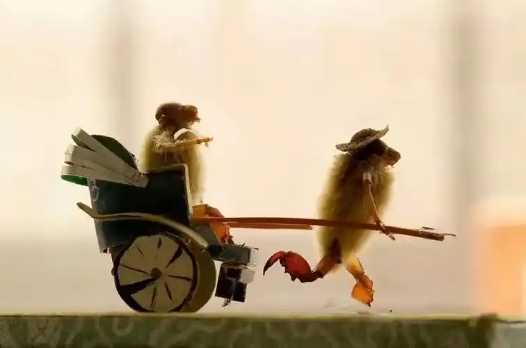 角楼图书馆非遗52日毛猴