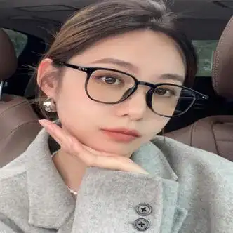 暴龙(bolon)官方旗舰店配镜超轻眼镜框女可配镜片有度数大框素颜显