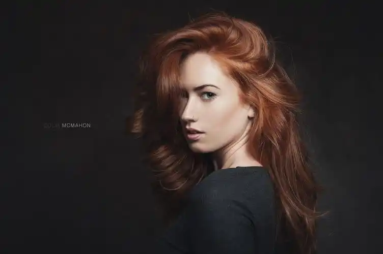 sullivan,nose rings,portrait,壁纸,高清壁纸人物,美女,红发,人像