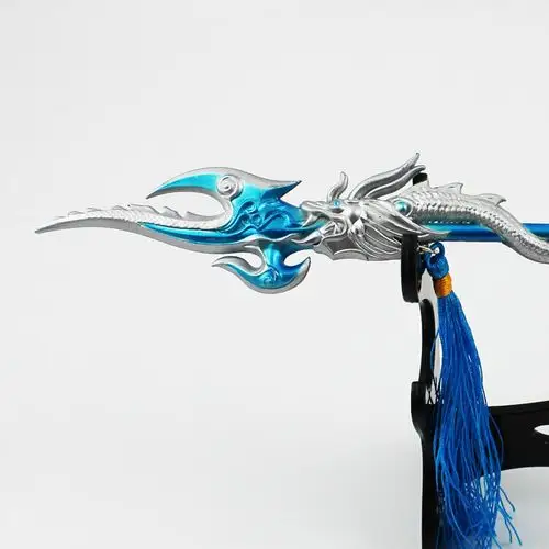 剑侠情缘3 剑网三橙武 天策碎魂长枪 合金武器兵器