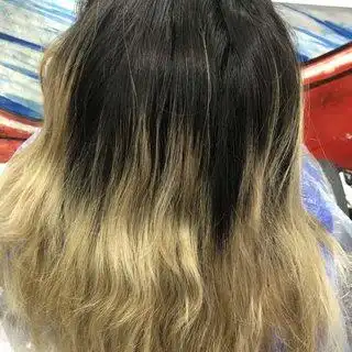 原生发,9度底色头发