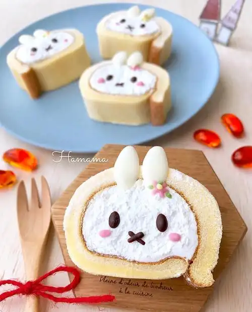 可爱精致的日本便当和点心