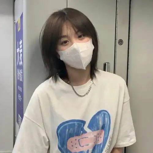 鲻鱼短发日系短发随性慵懒04