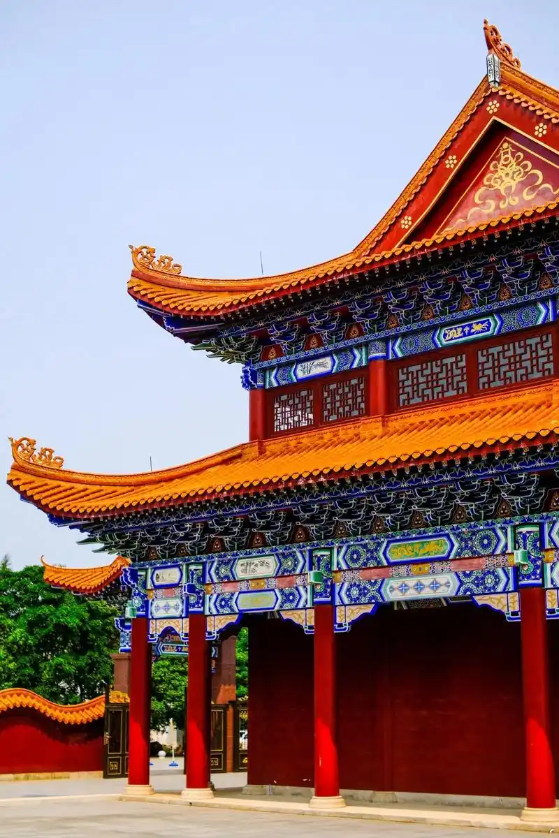 海口小故宫|新晋0元打卡地太好看了!#古建筑之美 #国风古韵 - 抖音