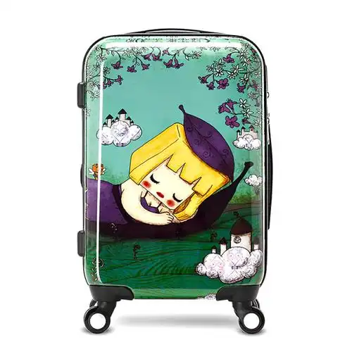 彩色行李箱,带上少女心去旅行