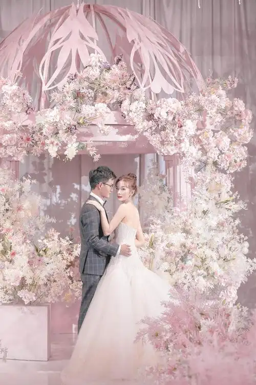 浪漫少女心婚礼写真