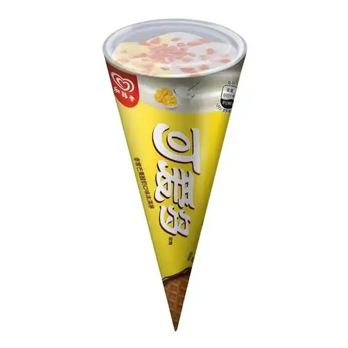 和路雪可爱多甜筒芒果酸奶口味冰淇淋62g