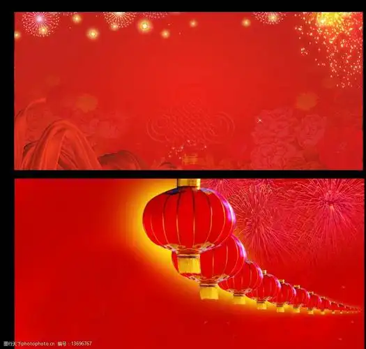 春节喜庆背景图片