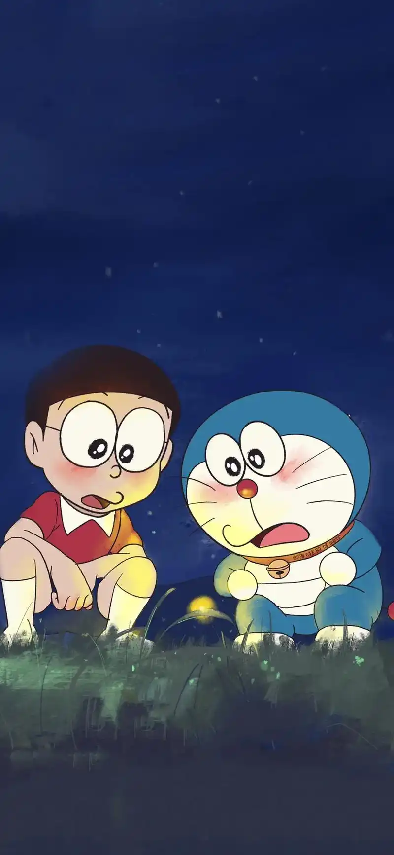 哆啦a梦合集～#卡通壁纸 - 抖音