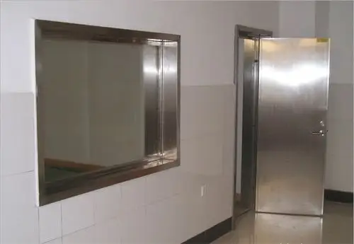 宏鑫宇厂家生产铅玻璃定制防辐射铅玻璃射线防护铅玻璃观察窗80010001