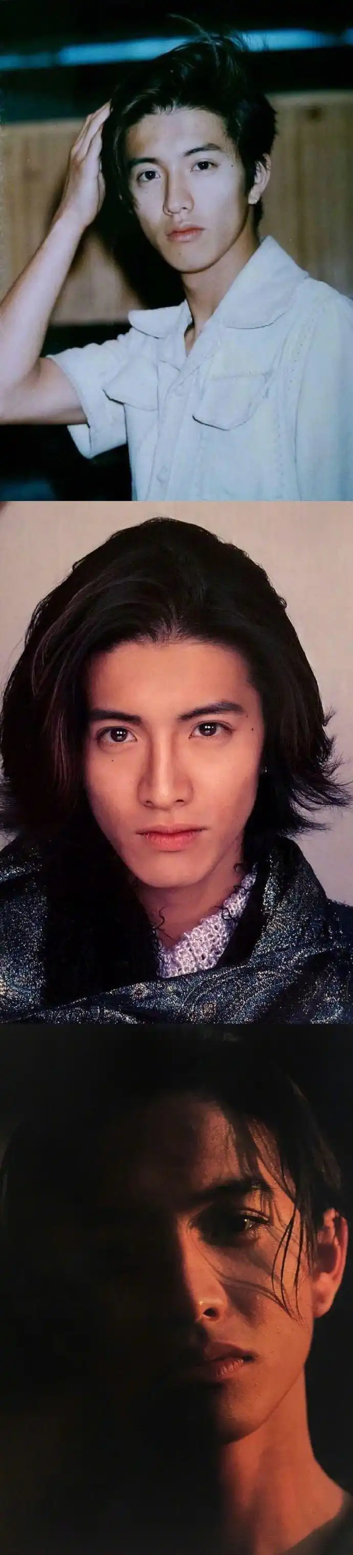 大神木村拓哉年轻时的神仙颜值