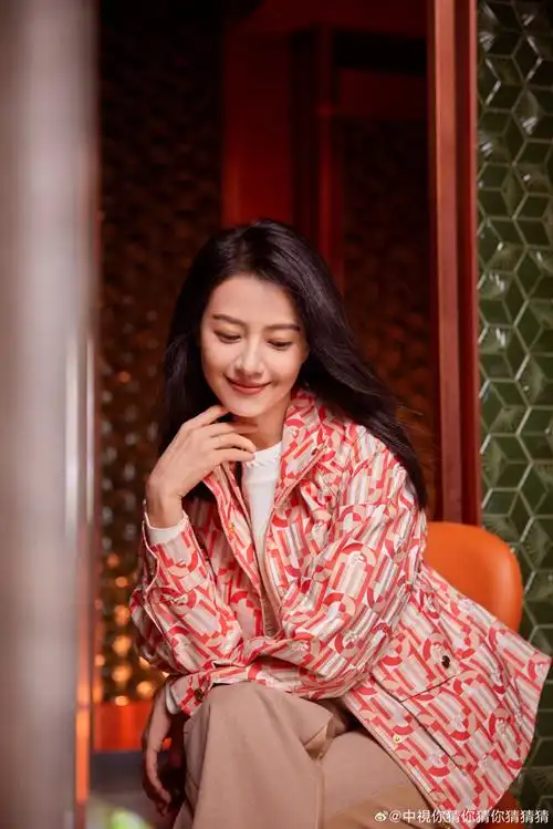 高圆圆精致休闲风##fila奢雅运动时装