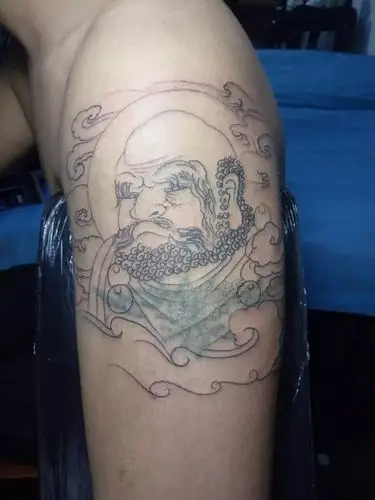 巩义纹身店罗刹刺青部分作品