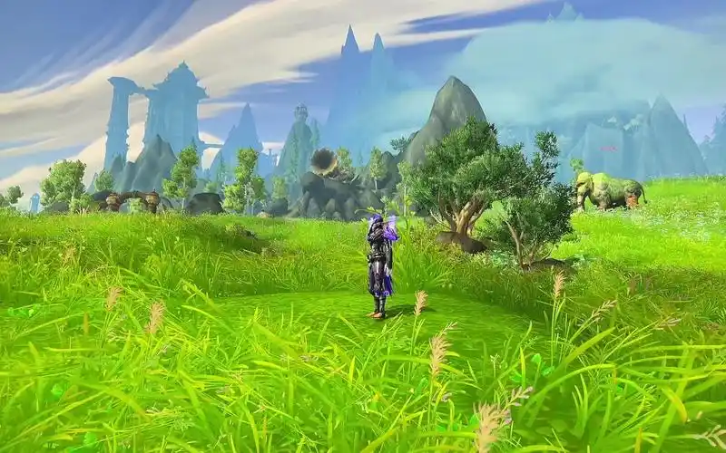 【魔兽世界】4k下的魔兽世界,画面有多温馨.