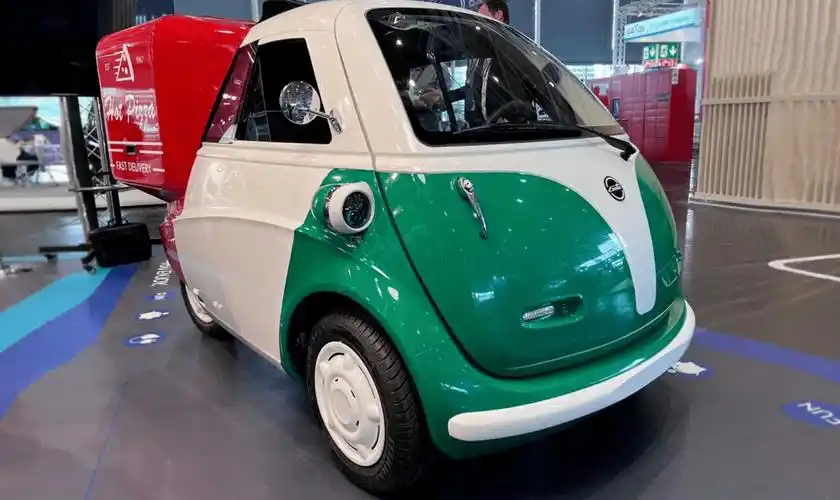 比宏光mini还萌,德国推出超可爱迷你电动车_搜狐汽车_搜狐网