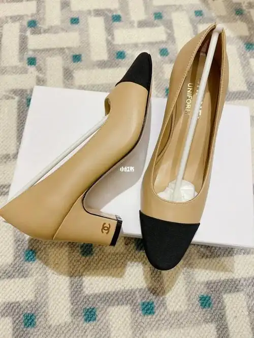 chanel员工高跟鞋