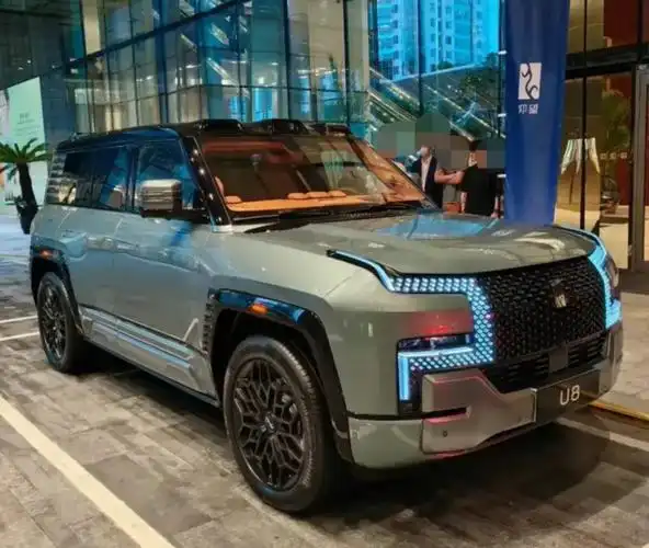 仰望u8气场绝了不愧是百万豪车