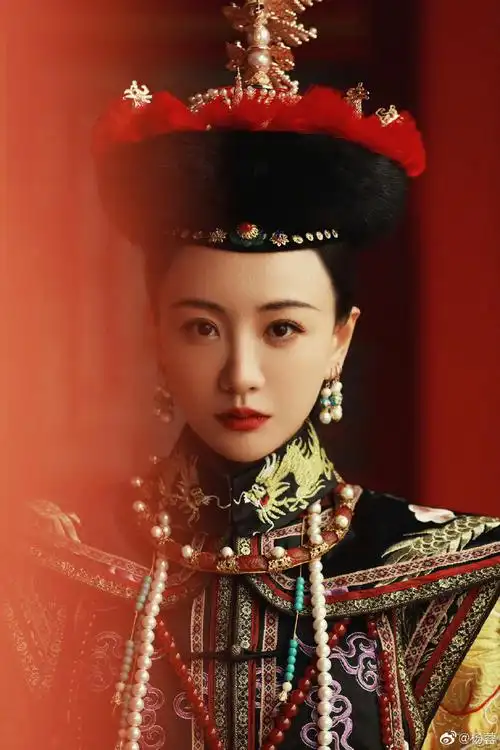 杨蓉紫禁城古装大片##杨蓉清宫造型