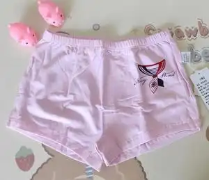 森之鼓平角裤儿童中小学生棉质女童中大童平角内裤可爱印花内衣内