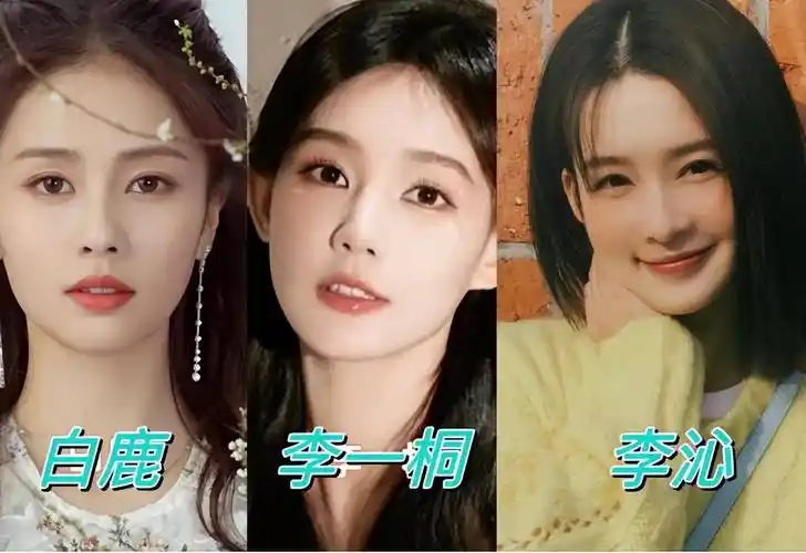 但骨相差了一大截,这些明星"共用"一张脸却天差地别_孙怡_李一桐_李沁